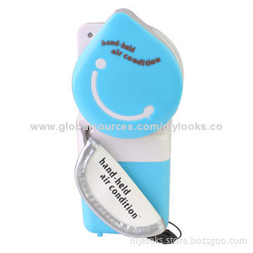 Handheld USB Air Condition Fan (Baby Blue)